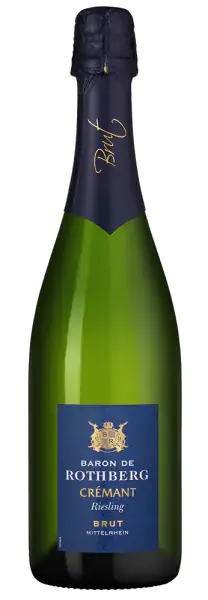 Baron de Rothberg Cremant, Mittelrhein, 0.75
Миттельрейн Креман Барон де Ротберг Брют Блан, фото 1 из 2
