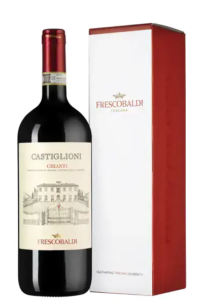 Chianti Castiglioni в подарочной упаковке, 1.5
Кастильони (Кьянти), красное сухое