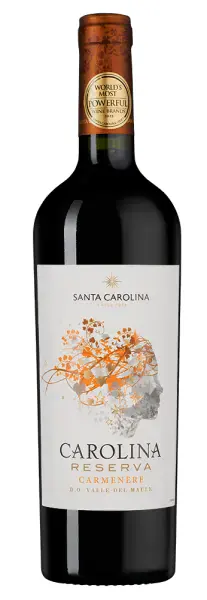 Carolina Reserva Carmenere, 0.75
Каролина Ресерва Карменер, красное сухое