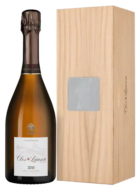 Clos Lanson Blanc de Blancs Brut в подарочной упаковке, 0.75