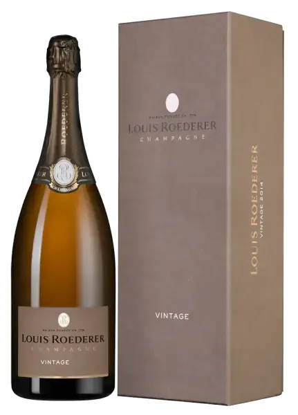 Louis Roederer, 1.5
Vintage Brut в подарочной упаковке, фото 1 из 2