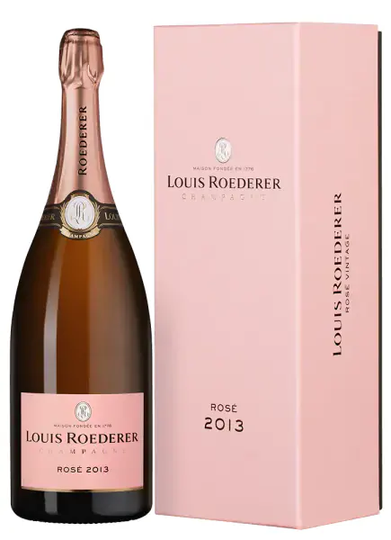 Louis Roederer, 1.5
Rose Brut в подарочной упаковке