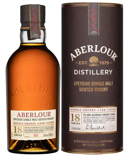 Aberlour Aged 18 Years Double Cask Matured в подарочной упаковке, 0.7