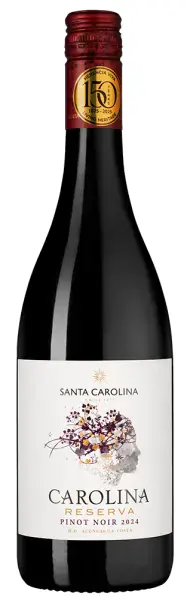Carolina Reserva Pinot Noir, 0.75
Каролина Ресерва Пино Нуар, красное сухое, фото 1 из 2