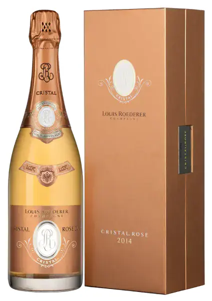 Louis Roederer Cristal Rose в подарочной упаковке, 0.75