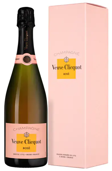 Veuve Clicquot Brut Rose в подарочной упаковке, 0.75, фото 1 из 2