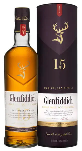 Glenfiddich 15 Years Old в подарочной упаковке, 0.7, фото 1 из 2