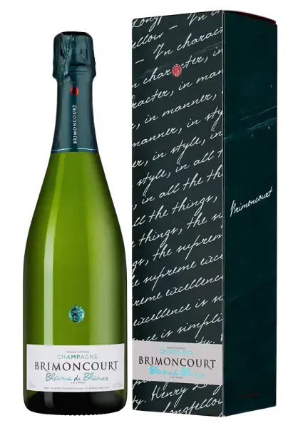 Blanc de Blancs в подарочной упаковке, 0.75
Шампань Бримонкур Блан де Блан в п/у, белое экстра брют, фото 1 из 2