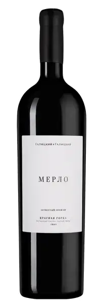 GG Мерло Красная Горка, красное, 1.5