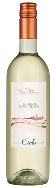 Viamare Trebbiano Pinot Grigio, 0.75
Треббьяно Пино Гриджо, белое п/сухое