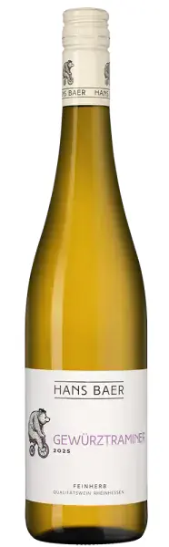 Hans Baer Gewurztraminer, 0.75
Ханс Баер Гевюрцтраминер, фото 1 из 2