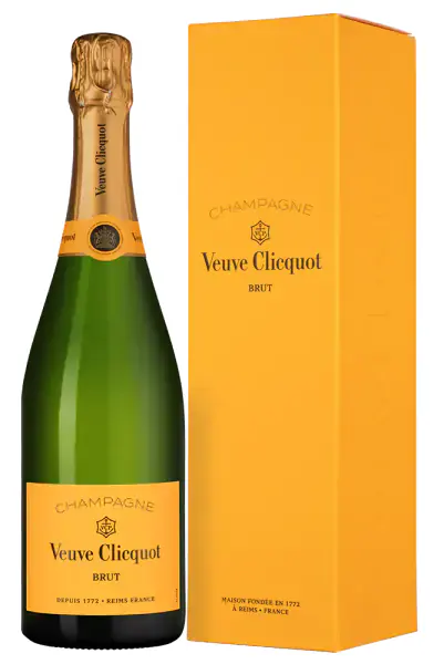 Veuve Clicquot Brut в подарочной упаковке, 0.75
