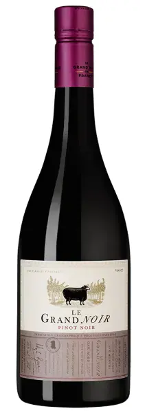 Le Grand Noir Pinot Noir, 0.75
Ле Гран Нуар Вайнмэйке, фото 1 из 2