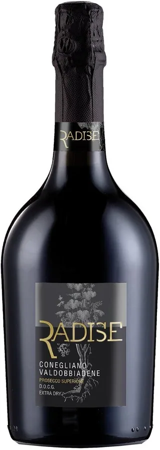 Radise. Conegliano Valdobbiadene Prosecco Superiore. Extra Dry, 0.75
Радизе Конельяно Вальдоббьядене Просекко Супериоре. Экстра Драй, фото 1 из 1